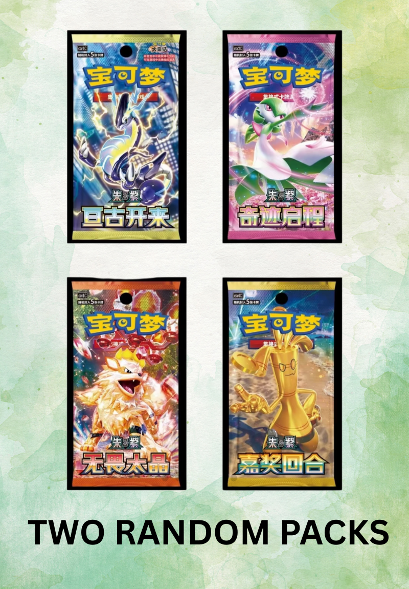 (BOUNTY OPEN LIVE) S-Chinese Paldea Metal Magnetic Sticker Set (trading cards)
