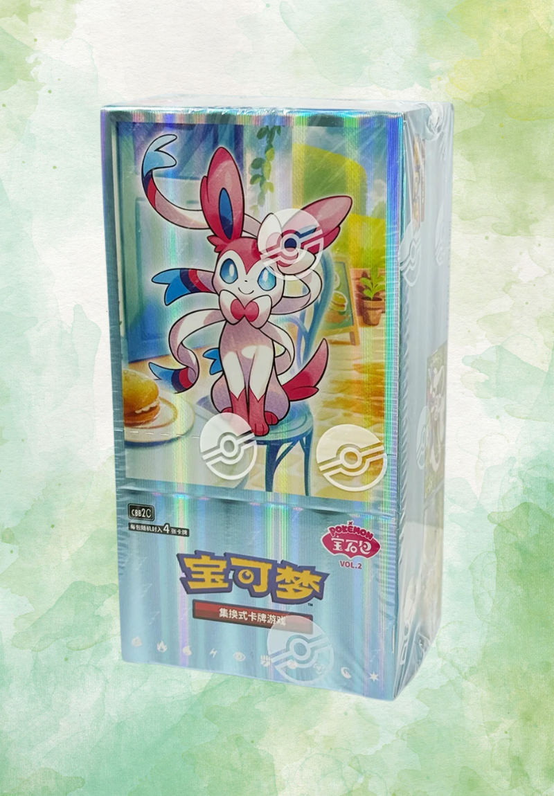 (BOUNTY OPENED LIVE) Gem Pack Vol 2 - Eeveelutions - Simplified Chinese Pokemon Trading Card Game